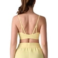 thumbnail image 1 of DuoJiaJ High Performance Yoga Bra For Sensational Back Design Ideal For Sports Running And Fitness Exercises Bras for Women Yellow, 1 of 2