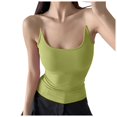 thumbnail image 1 of DuoJiaJ Ladies Suspender Sleeveless Bottoming Vest Slim Short Top Summer Tank Tops Women, 1 of 4