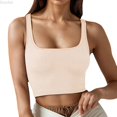 thumbnail image 1 of DuoJiaJ New European And Style Women's Clothing Solid Color Fashion Trend Thread Short Vest Women's Fashion Vest Pink L, 1 of 4