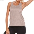 thumbnail image 1 of DuoJiaJ New Outdoor Sports Vests For Women In Europe And America Loose I Shaped Vests And Fitness Suits Women Workout Tank Tops Brown L, 1 of 5