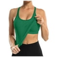 thumbnail image 1 of DuoJiaJ Ribbed Workout Tank Tops For Women With Built In Bra Tight Racerback Scoop Neck Athletic Top Loose Fit Tank Tops Women, 1 of 5