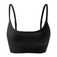 thumbnail image 1 of DuoJiaJ Sports Bra Shockproof And Sagging Running Gathered Yoga Sling Without Steel Ring Beautiful Back Fitness Bra Plus Size Bras Black, 1 of 2