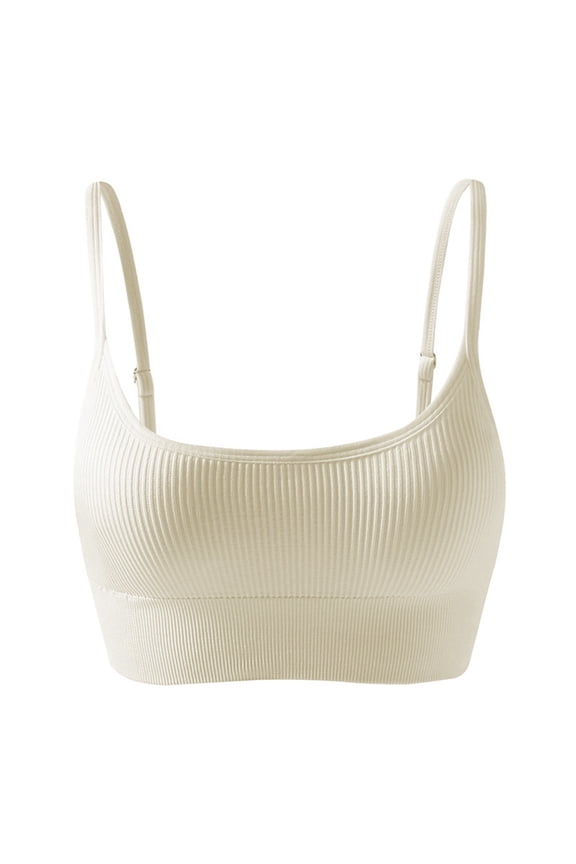 Sports Bra Shockproof And Sagging Running Gathered Yoga Sling Without Steel Ring Beautiful Back Fitness Bra Plus Size Bras White