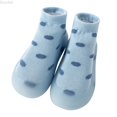 thumbnail image 1 of DuoJiaJ Spring And Summer Children Toddler Shoes Boys And Girls Socks Shoes Flat Bottom Non Breathable And Comfortable Sneakers Size 5,Blue, 1 of 3