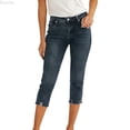 thumbnail image 1 of DuoJiaJ Stretch Capri Pants Slim Fit Ankle Jeans Casual Comfortable Trousers For Everyday Wear Women Casual Pants Gray S, 1 of 5