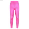 thumbnail image 1 of DuoJiaJ Toddler Girls Dance Bike Short Breathable Playgrounds Gymnastics Glitter Ballet Pants Girls Leggings Size 5-6 Years,Pink, 1 of 5