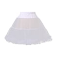 thumbnail image 1 of DuoJiaJ Tutu Skirts for Women Layered Tutu Skirt Underskirt,White One Size, 1 of 4