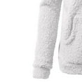 thumbnail image 1 of DuoJiaJ Women Hooded Sweater Coat Winter Warm Wool Zipper Coat Cotton Coat Outwear LG5XL Women Winter Coat Gray XXXXXL, 1 of 5