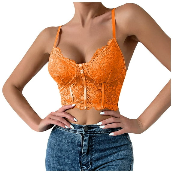 DuoJiaJ Women Lace Bubble Sleeve French High End Design Sense Short Style Top Women’s Cami Tanks