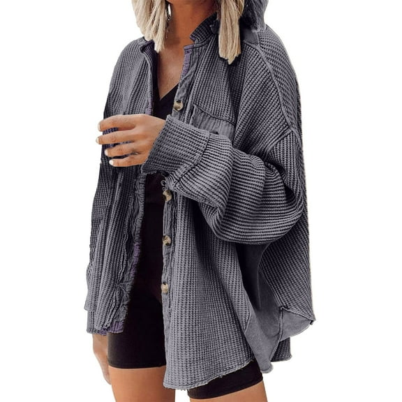 DuoJiaJ Women's Autumn Coat Casual Lapel Pocket Splicing Irregular Shirt Women's Short Sleeve Shirts Blue XXL