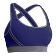 thumbnail image 1 of DuoJiaJ Women's Bra Without Underwire Comfortable Bustiers Top Non Wired Soft Bra Sleep Nursing Sports Bralette In Many Colours T-Shirt Bras Blue, 1 of 4