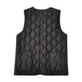 thumbnail image 1 of DuoJiaJ Women's Cozy Inner Vest Sleeveless Collarless Design For Versatile Winter Layering Womens Lightweight Winter Coat Black XXXXL, 1 of 2