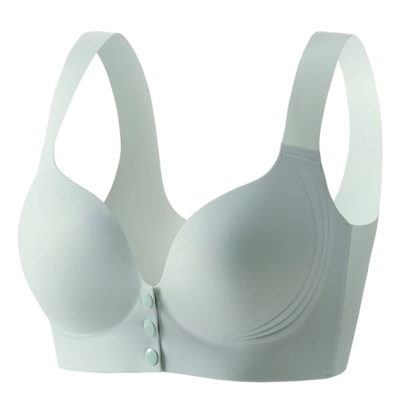 DuoJiaJ Women's Hands Pumping Bra Maternity Nursing Adjustable Nursing Bra Plus Size Bras Blue