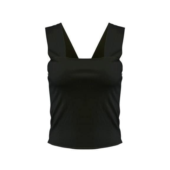DuoJiaJ Women's Knitted Suspenders Casual And Minimalist Tank Vest Small Suspenders For External Wear Cotton Tank Tops for Women