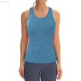 thumbnail image 1 of DuoJiaJ Women's Racerbacks Workout Yoga Tank Tops Sleeveless Women Activewear Tops Women Vest Blue M, 1 of 4