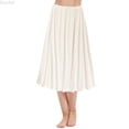 thumbnail image 1 of DuoJiaJ Women's Solid Color Skirt Base Skirt No Penetration Skirt (70CM) Skirts For Women Beige One Size, 1 of 3