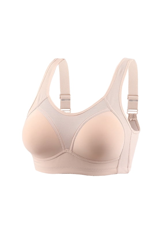 Women's Sports Strong Fixed Underwired Padded Fitness Running Jogging Yoga Bra Push Up Bras Yellow
