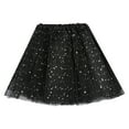 thumbnail image 1 of DuoJiaJ Women's Tutu Skirts Mini Layered Adults Dancing Skirt Vintage Princess Puffy Skirt,Black One Size, 1 of 2