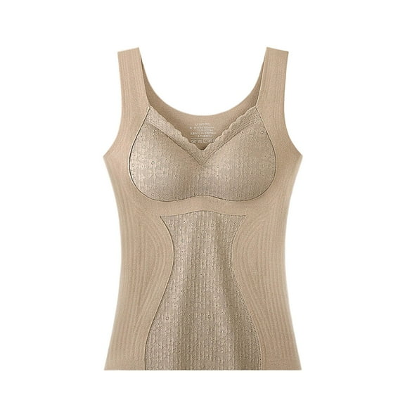 DuoJiaJ Women's Underwire One Smooth U Light T Shirt Convertible Bra Summer Tank Tops Women