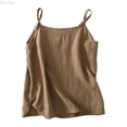 thumbnail image 1 of DuoJiaJ Womens Reversible Camisole, Adjustable Double Wear Layering Top Yellow XL, 1 of 7