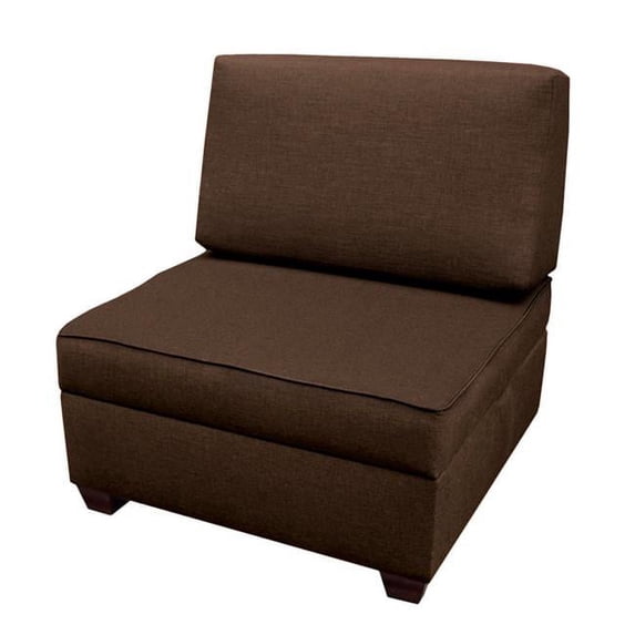 Duobed 36 in. Chair Plus 1 BS Storage Ottomans - Espresso
