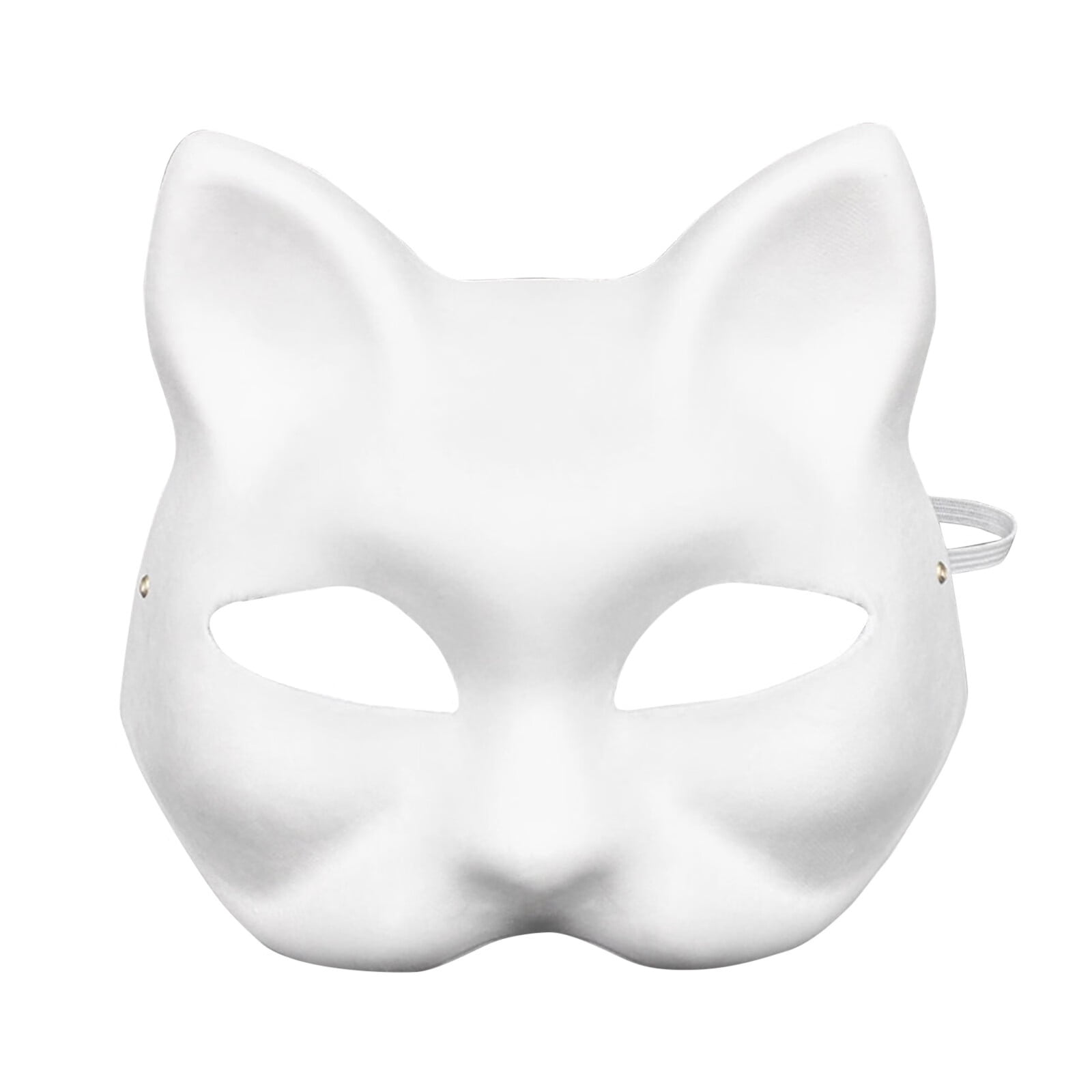Duobla Cat Halloween For Kids Adults White Cat Animal Hand Painted Face ...