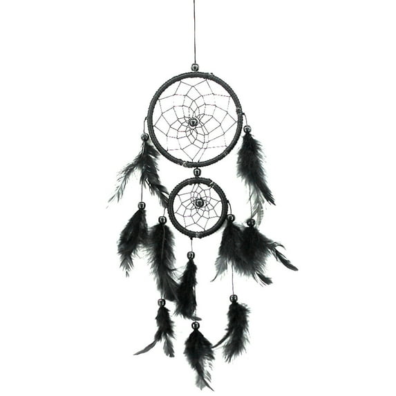 Duobla Handmade Lace Dream Catcher Feather Bead Hanging Decoration Ornament Gift