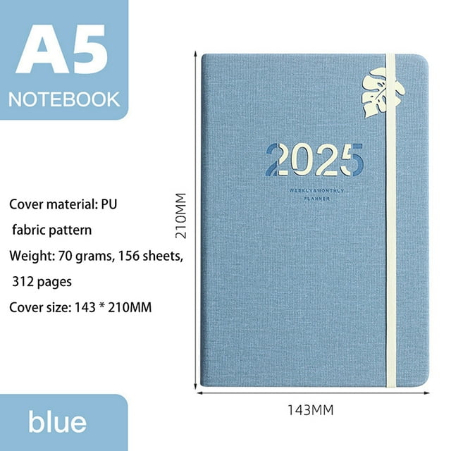 Duochuang 2025 Schedule Planner Notepad A5 Yearly Week Planner Diary