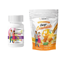 Duodenal Switch Vitamin Pack - Capsules Size: 1-Month Supply, BariatricPal Multivitamin ONE: Capsule with 18mg Iron, BariatricPal Calcium Citrate Soft Chews: Orange Creamsicle