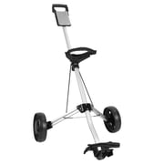 Duoem 2 Wheel Foldable Golf Push Cart, Collapsible Golf Trolley with Scoreboard Holder, Push Pull Golf Cart, Golf Hand Cart, Ergonomic Handle Golf Cart, Portable Golf Bag Cart