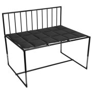 Duoem Beside Dog Bed, Adjustable Height Dog Bed Next to Human Bed, 47" x 32" Metal Frame Pet Bed, 2 Panels, Includes Thick Mattress for Small Medium Dogs Sleeping Close to Owners