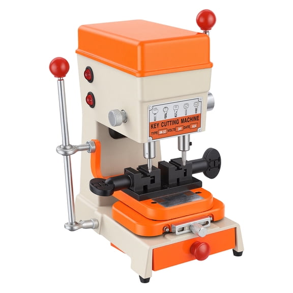 Duoem Vertical Cutting Duplicator Machine, 110V 220V Multifunctional Key Duplicator, Portable Key Copy Machine for Duplicating House Door Car
