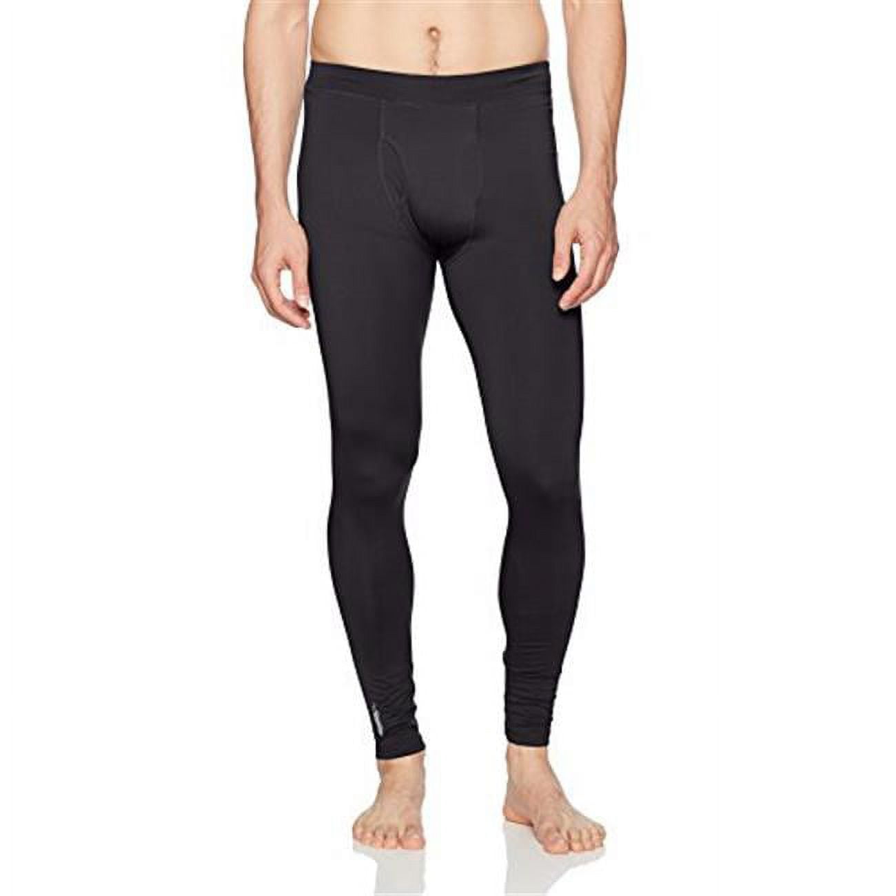 Duofold 617914372873 Mens Flex Weight Thermal Pant, Black Extra Large