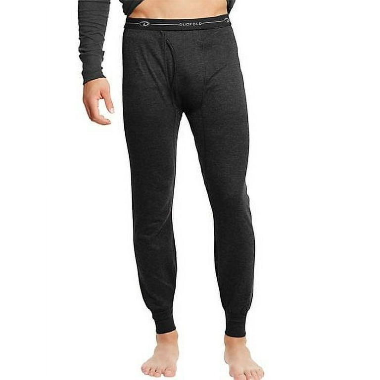 Duofold Men's Heavy Weight Double-Layer Thermal Pant, Black, Small at   Men's Clothing store: Thermal Underwear Bottoms