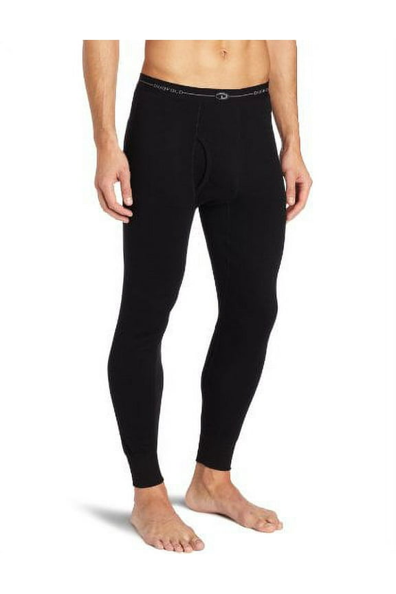 Men's Mid Weight Wicking Thermal Pant, Black, Small