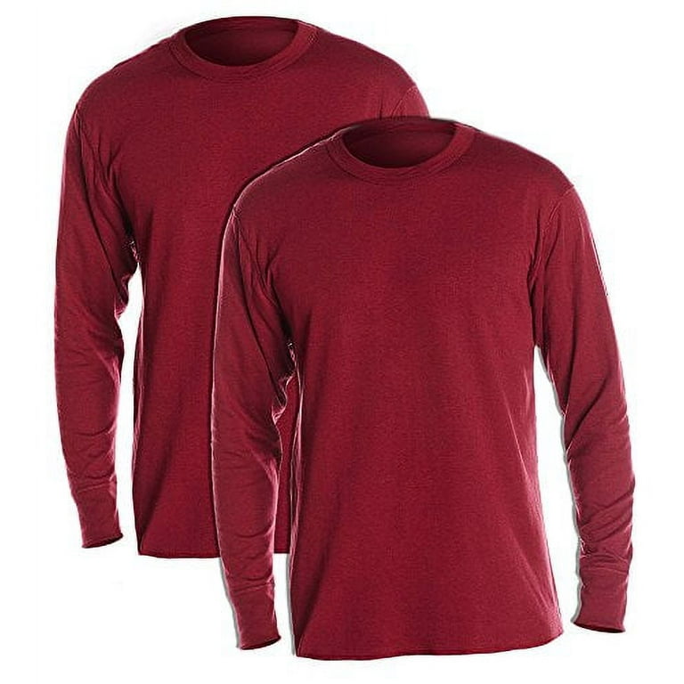 Duofold Men`s Thermals Mid-Weight Long-Sleeve Base-Layer Shirt