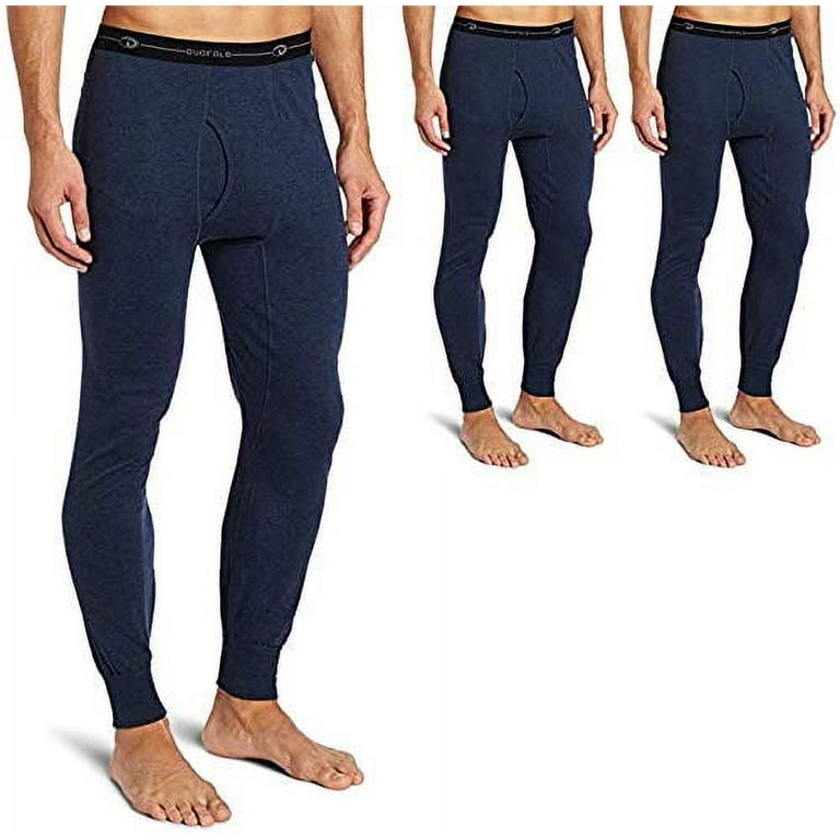 Duofold Originals Men s Ankle Length Bottom Pack of 3 3 Blue Jean Walmart