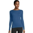 thumbnail image 1 of Women's Duofold Originals Thermal Crew Winter River Teal L, 1 of 2