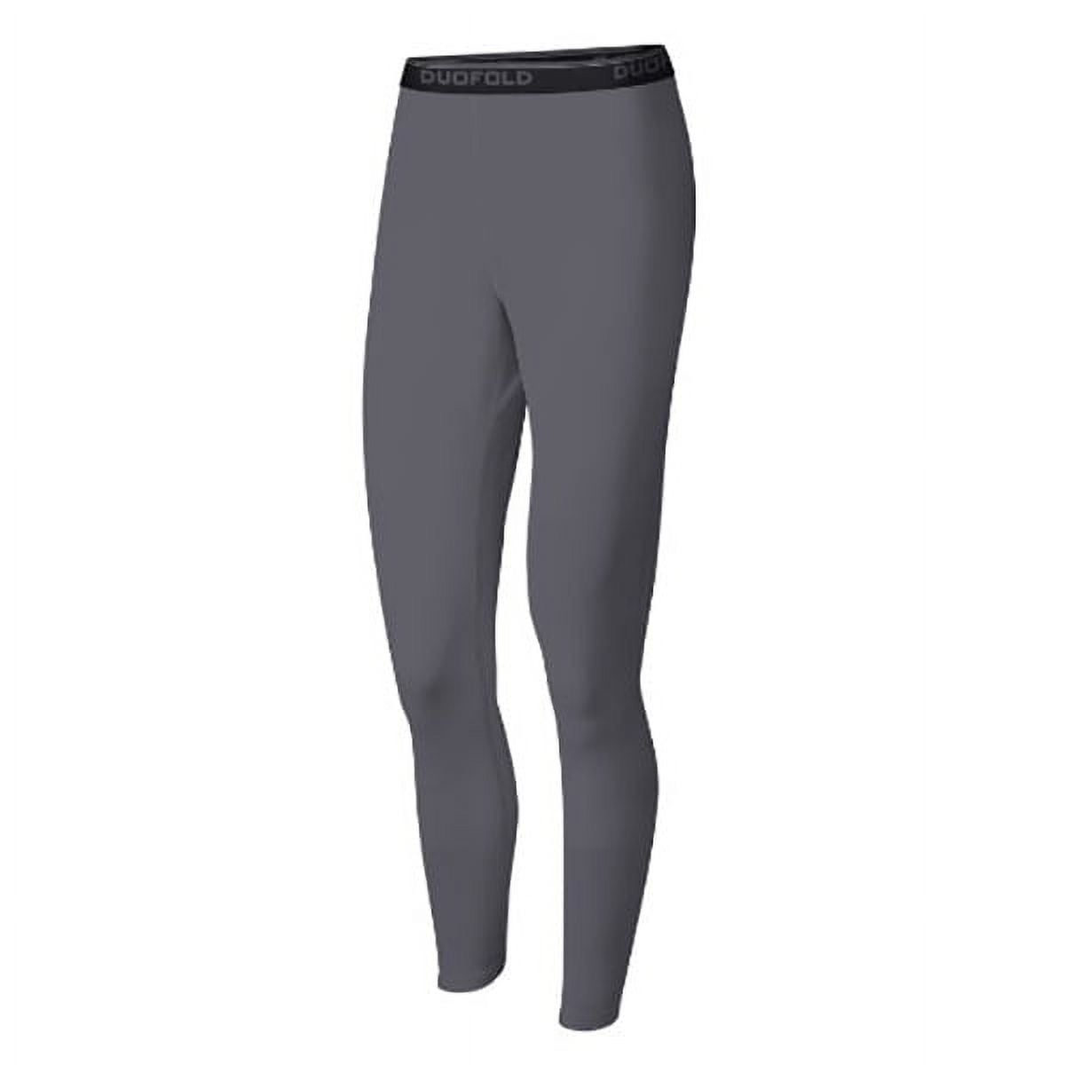 Duofold Womens Varitherm Performance Base Layer Thermal Leggings S  Folkstone Grey 