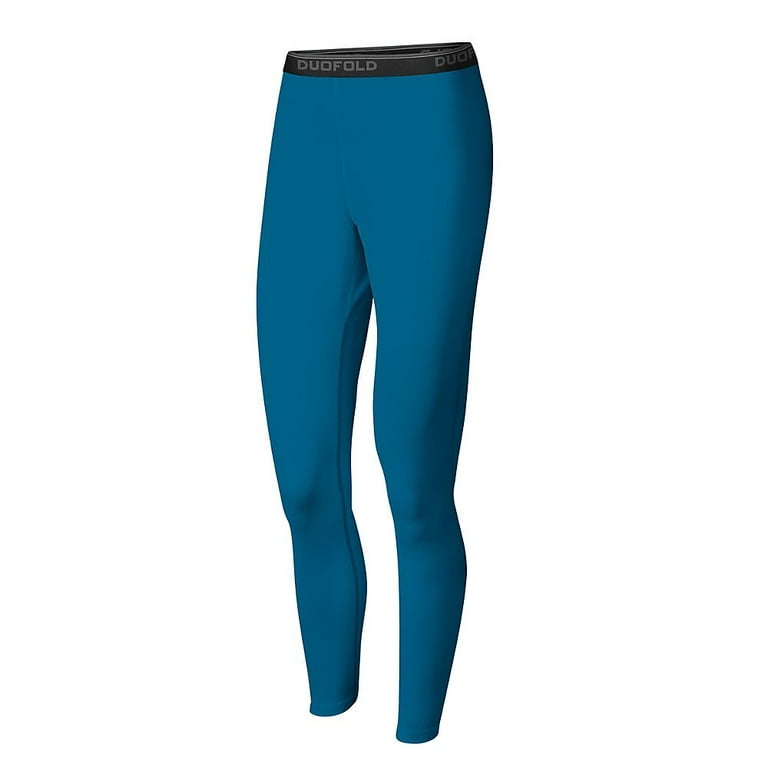 Duofold Women's Varitherm Thermal Leggings (Underwater Blue, X-Large) 
