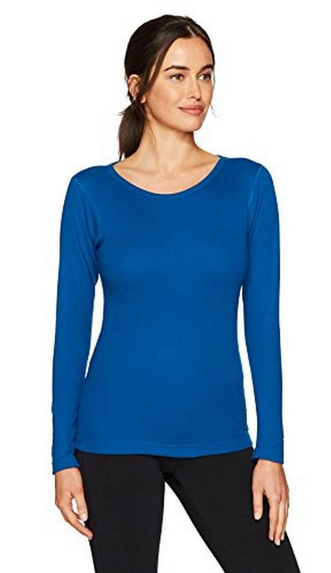 Duofold by Champion Thermals Women's Base-Layer Shirt - Size - M - Color -  Winter River Teal