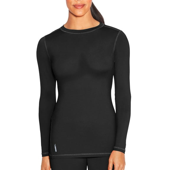 Duofold by Champion Women Crewneck Long Sleeve thermal underwear tops
