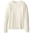 thumbnail image 1 of Duofold by Unisex® Youth Mid Weight Long Sleeve Thermal Crew, Winter White - S, 1 of 2