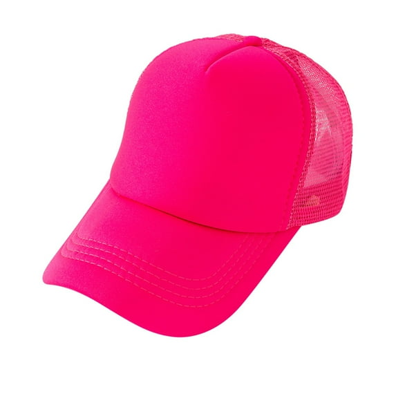 Duoif Baseball Cap Hats for Women Fashion Women Men Sport Gradient Breathable Beach Cap Hip Hop Hat Sun Hat Hats for Men Hot Pink