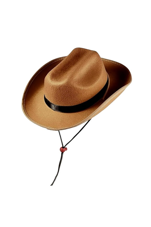 Cowboy Hats for Women Cowboy Hat Wide Brim Hats Hats for Fancy Dress Dress up Hats for Men Coffee