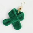 thumbnail image 1 of Duoif Faux Fur Wrap, Fleece Boys Girls Scarf Warm Winter Autumn Kids Collar Scarf Neck Warmer Children Scarf Fluffy Scarf for Women Fur Collar Army Green, 1 of 3