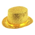 thumbnail image 1 of Duoif Hats for Men, Men's Festive Jazz Hat Stage Performance Faced Flat Hat Mens Hats Gold1, 1 of 4