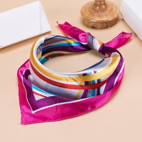 Duoif Neck Scarf, Wrap Scarf Sets– Multi-Purpose Women Coverage Headband Protective Scarf for Women E