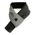 thumbnail image 1 of Duoif Neck Warmer, Heated Scarf for Women Rechargeable Intelligent Scarf Usb Cold Weather Scarf with Pộwệr Bẫnk with 3 Heating Auto Off Scarf for Women Grey, 1 of 9