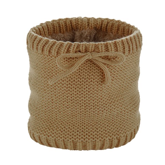 Duoif Neck Warmer, Winter Neck Warmer Mens Womens Skiing Neck Leggings Wool Scarf Thick Wind Scarf One Size Scarf for Men Khaki